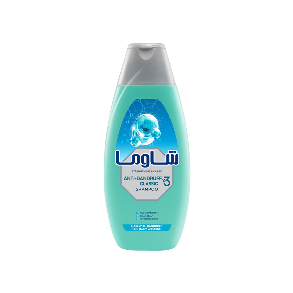 شامپو ضد شوره شاوما مدل Anti-Dandruff Classic X٣ حجم 400 میل