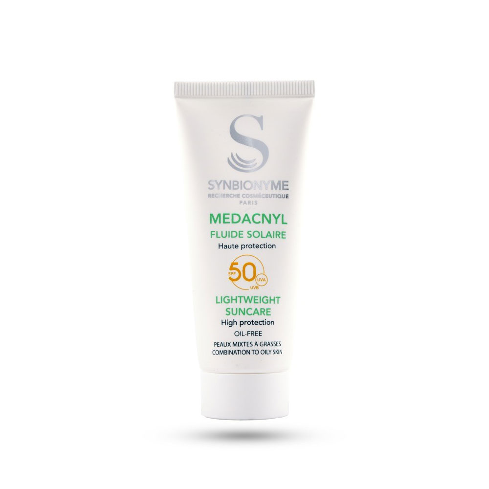 ضدآفتاب لایت SPF50 سین بیونیم مدل Medacnyl حجم 40 میل