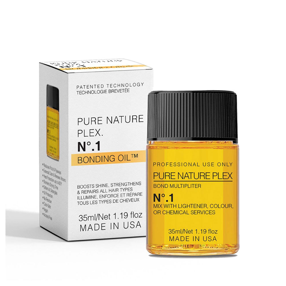 پلکس تقویت کننده رنگ مو pure nature حجم 35 میل