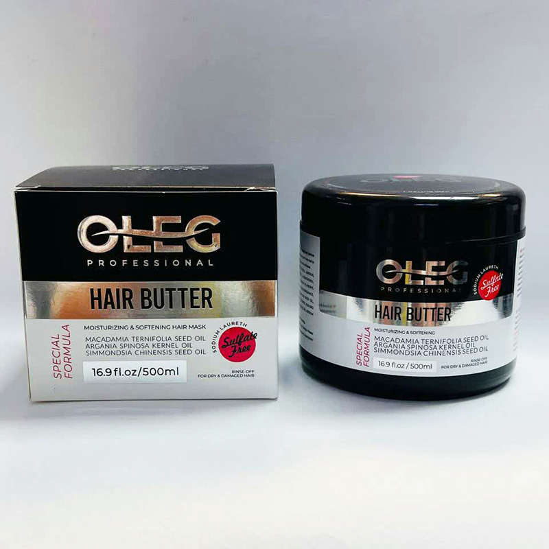 ماسک موی حرفه ای اولگ مدل HAIR BUTTER حجم 500 میل