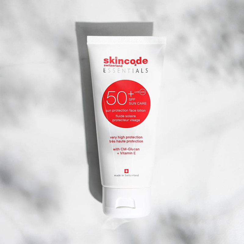 لوسیون ضدآفتاب SPF50 اسکین کد 50 میل