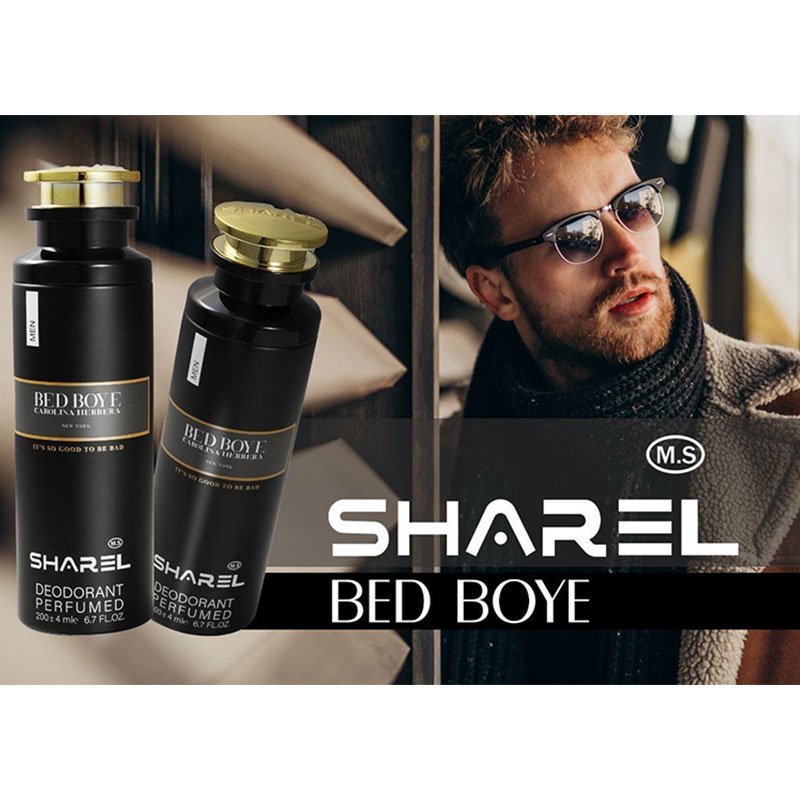 اسپری دئودورانت مردانه شارل مدل BED BOYE